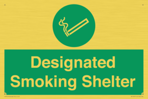 Designated Smoking Shelter